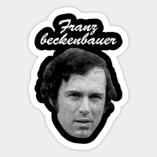 Young franz beckenbauer Sticker